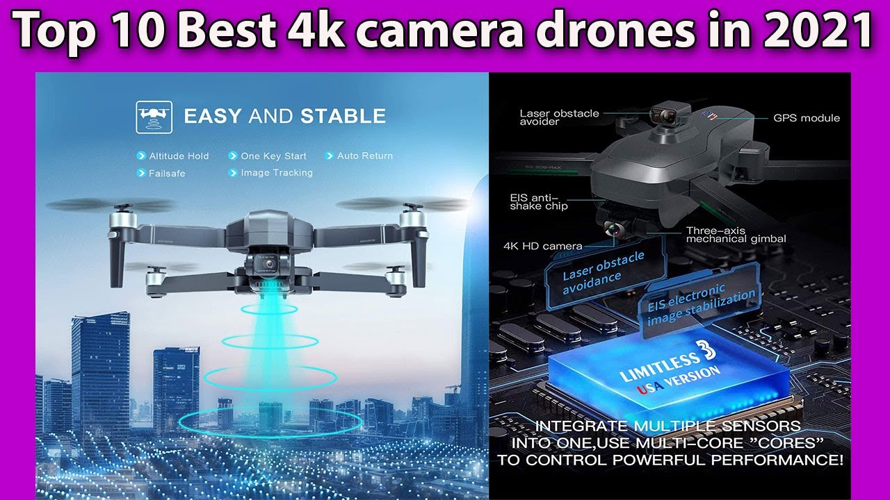 Top 10 Best 4k camera drones in 2021