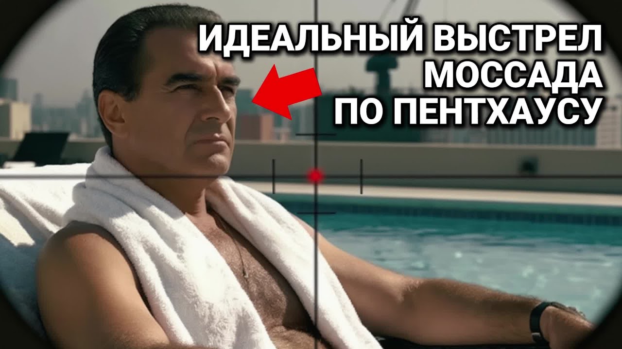 Как Снайперы Моссада Застрелили Военачальника в Бассейне Его Пентхауса со Строительного Крана
