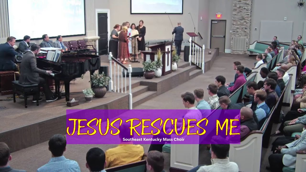 Jesus Rescues Me (Evening Light Tabernacle)