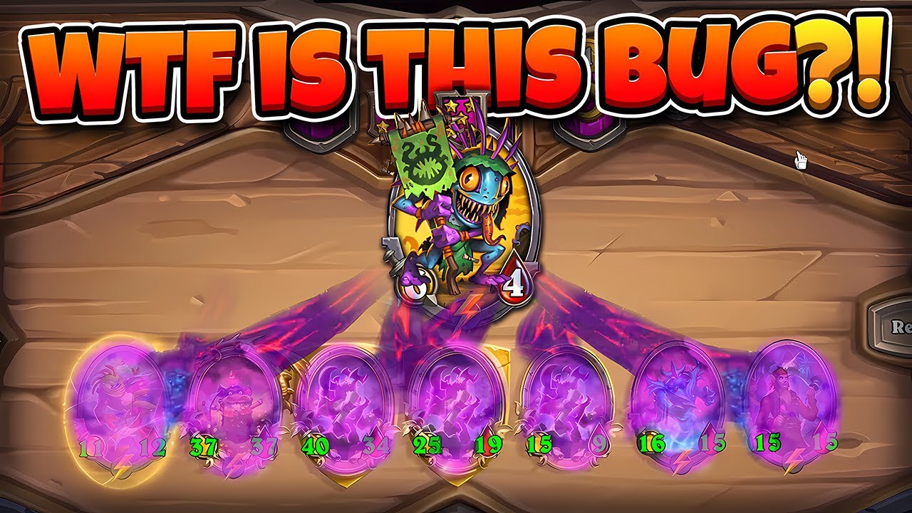 Yogg ATE His Board?! (CRAZY Bug) @Slyders_HS  | Hearthstone Battlegrounds Commentary