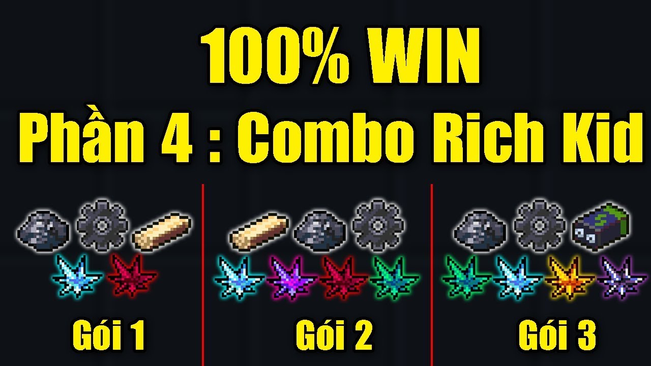 Phần 4 : Gói Combo Dành Cho Rich Kid | Cách Chơi 100% Win Trong Soul Knight