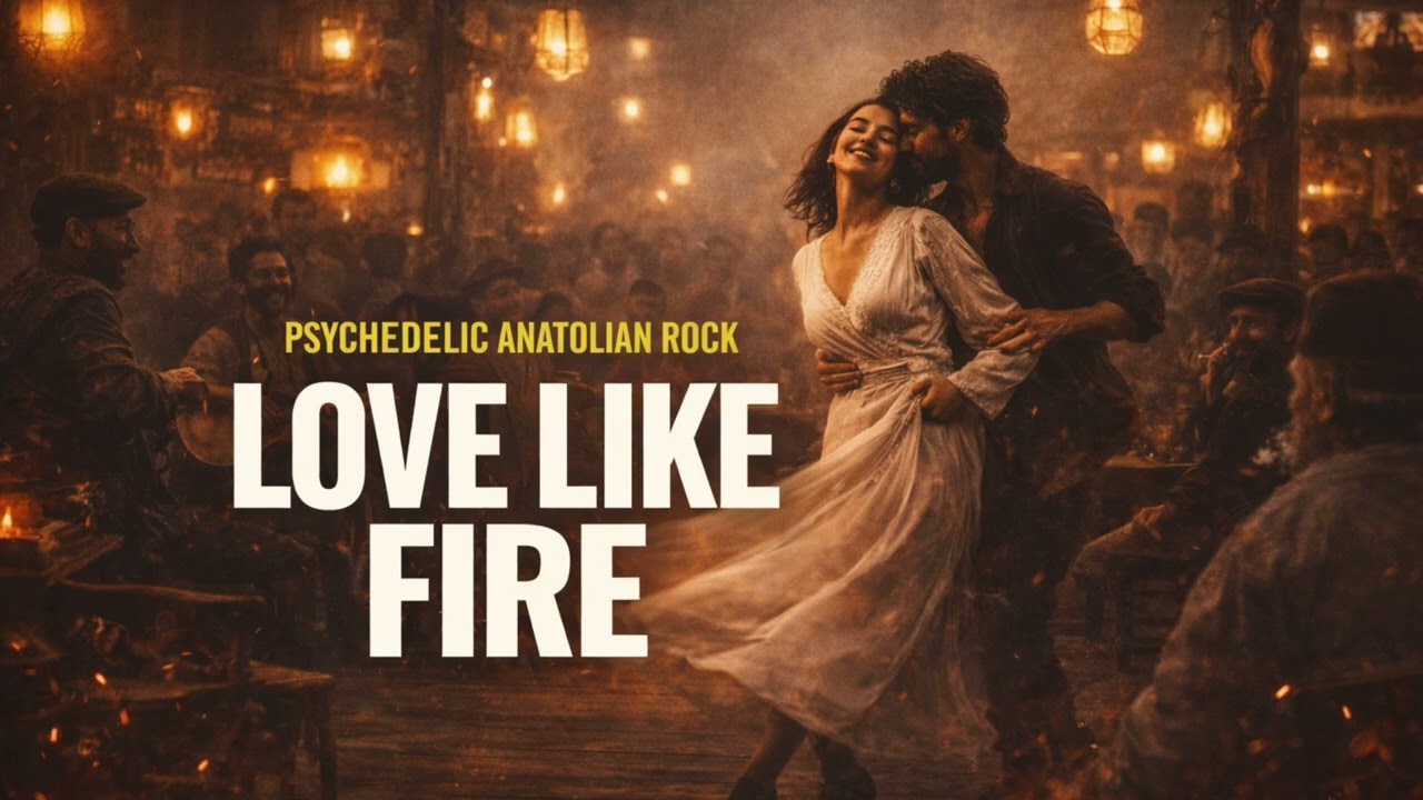 🔥 LOVE LIKE FIRE | Psychedelic Anatolian Rock  - Aven Grey