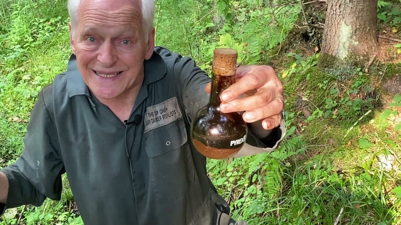 black smelly water