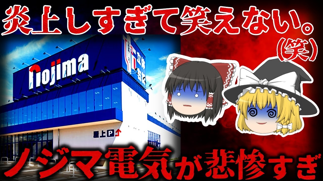 【ゆっくり解説】内部は崩壊状態!?『ノジマ電気』が悲惨すぎる。 【しくじり企業】