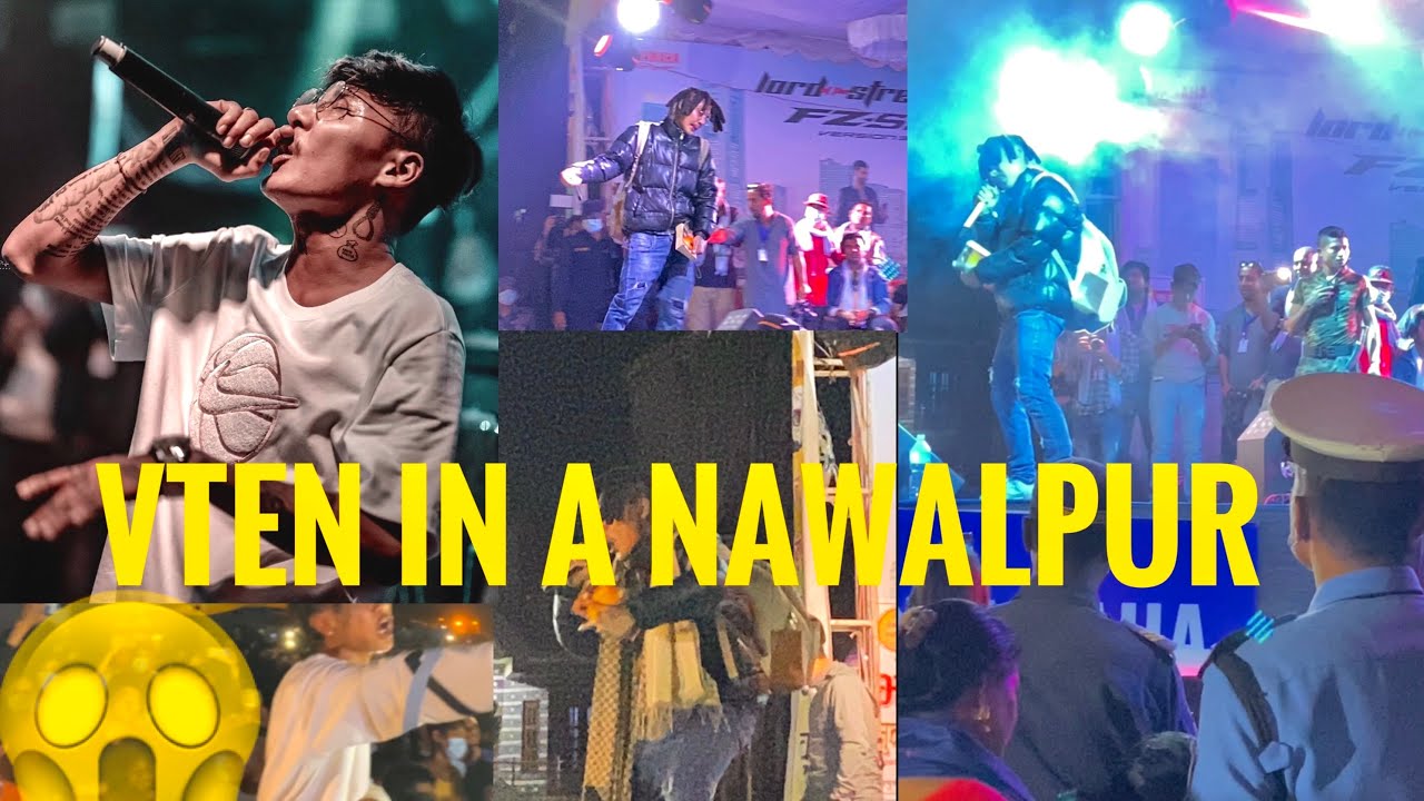 V TEN in a nawlpur concert 💕|| V TEN crazy fans 😱
