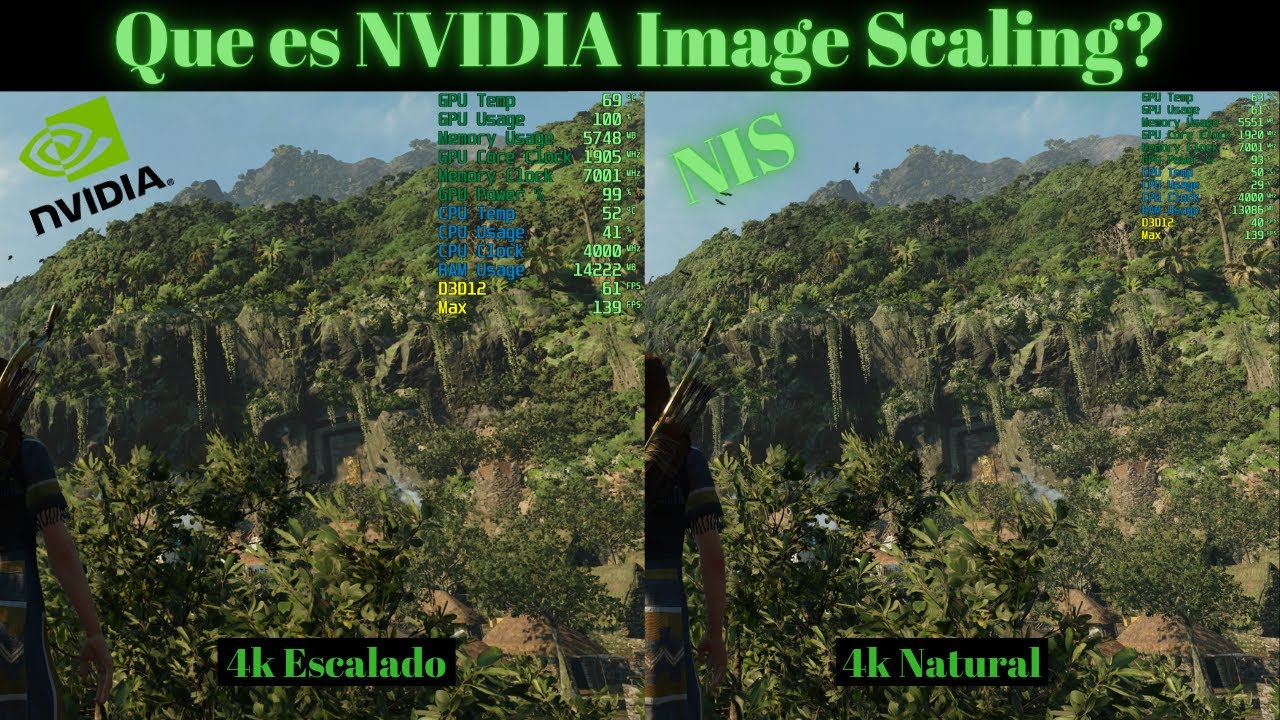 Que es NVIDIA Image Scaling? Mejora los FPS y rendimiento de tus video juegos.