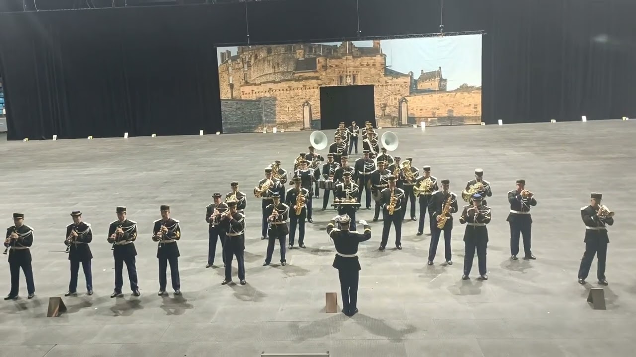Musique de la gendarmerie mobile Tattoo de Liévin 2025