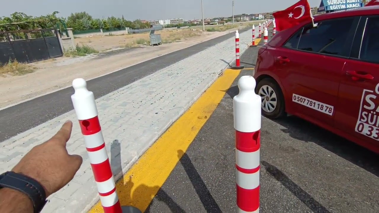 Konya Selçuklu Yeni Parkur Direksiyon &Sınav Eğitim  Alanı Paralel Park Videosu