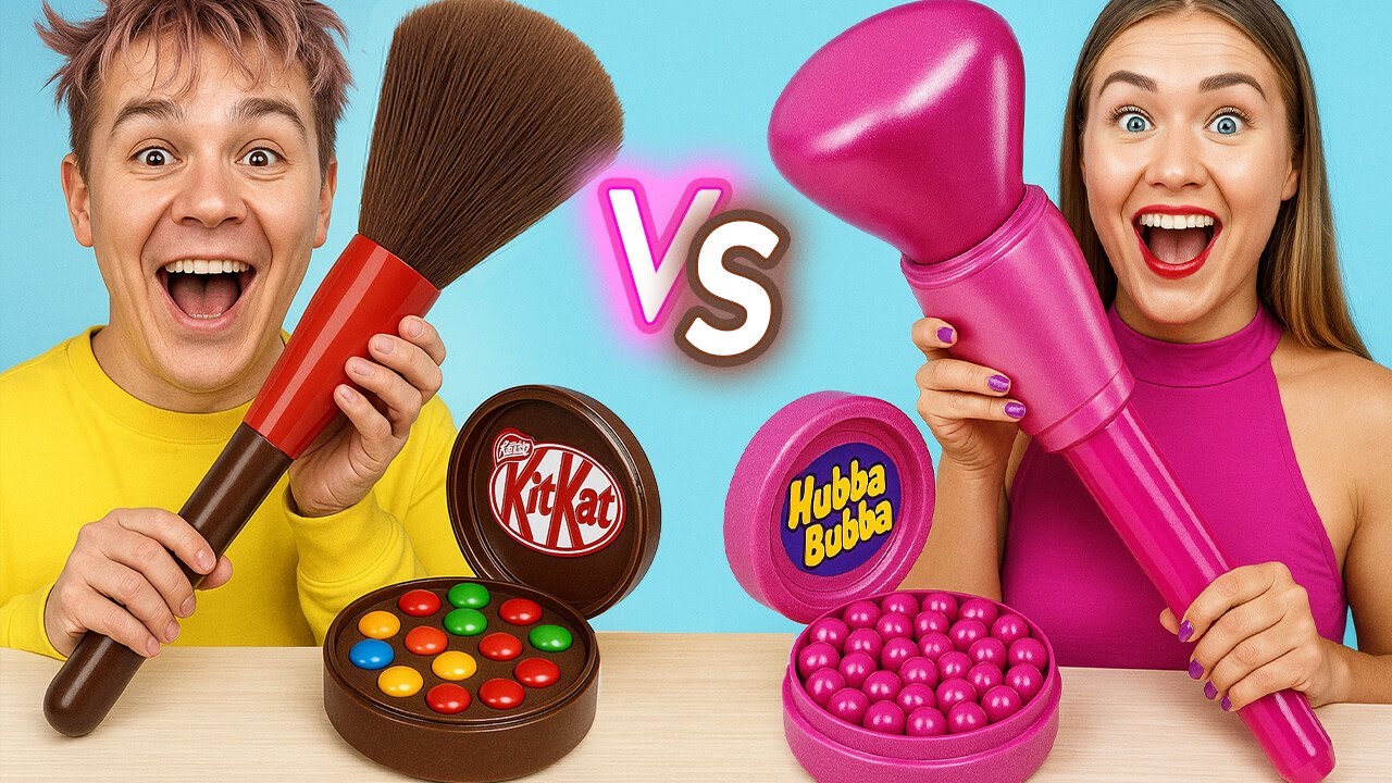 Настоящая Еда VS Шоколадная Еда 🍫🤣 Финальное Испытание на Вкус