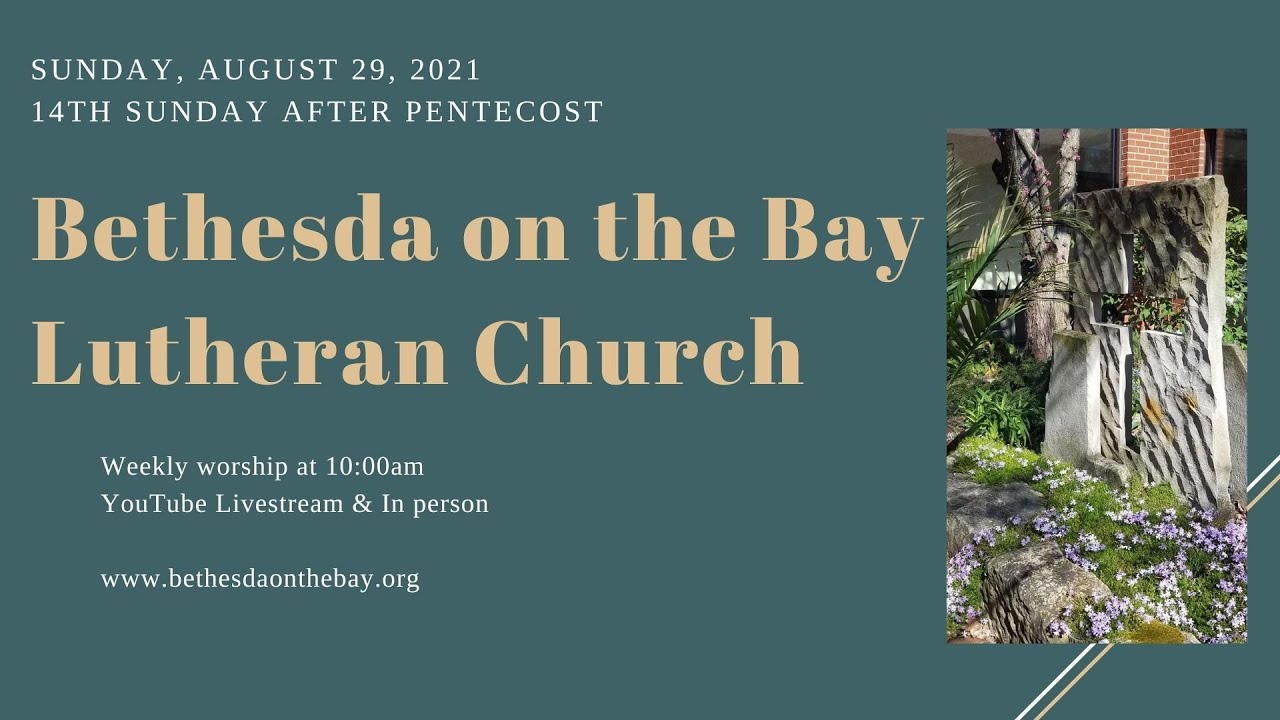 August 29, 2021 14th Sunday of Pentecost