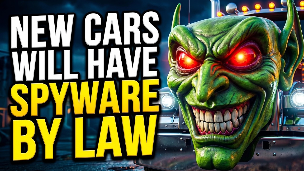 New 2027 Cars Will SPY on You By Law?! It's Orwellian!