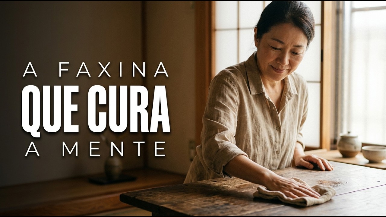 Limpeza Zen: O Ritual Japonês para Acalmar a Mente Exausta