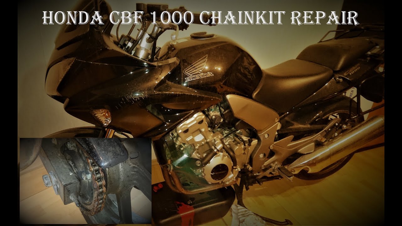 Honda CBF1000 Teil 01 - Kettensatz tauschen