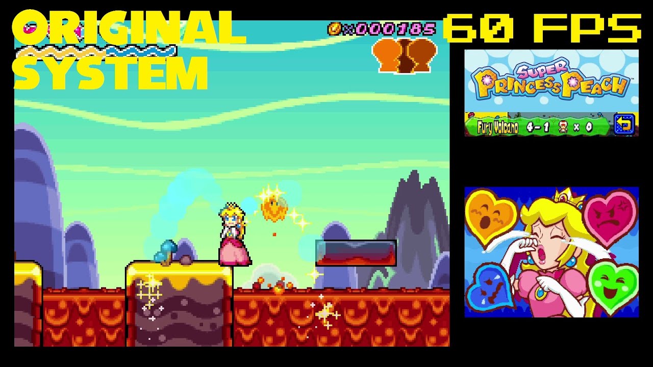 20. (Native 60 FPS DS) Fury Volcano 4-1 - Super Princess Peach