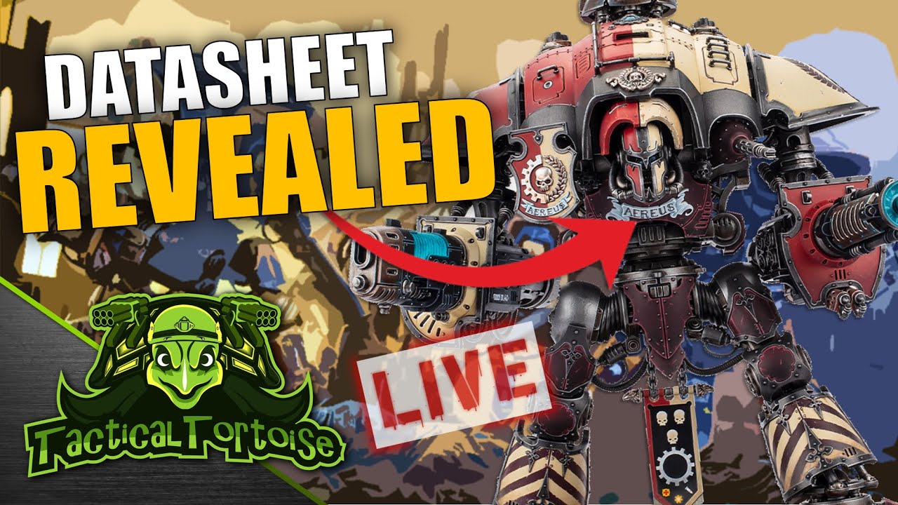 The new Knight Defender is actually sick | Warhammer 40k Live Stream Show