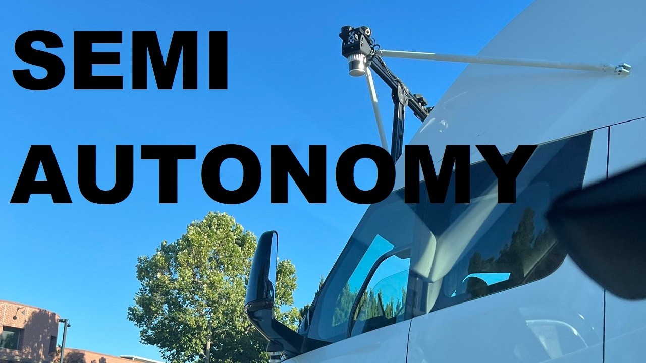 TTL Express 469.2 &mdash; Tesla Semi начинает свой путь к автономии
