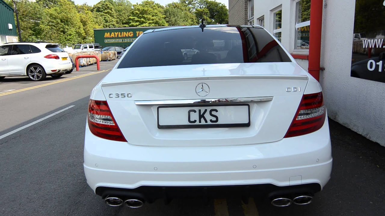 W204 C350CDI CKS Sport Exhaust & AMG C63 Diffuser Package