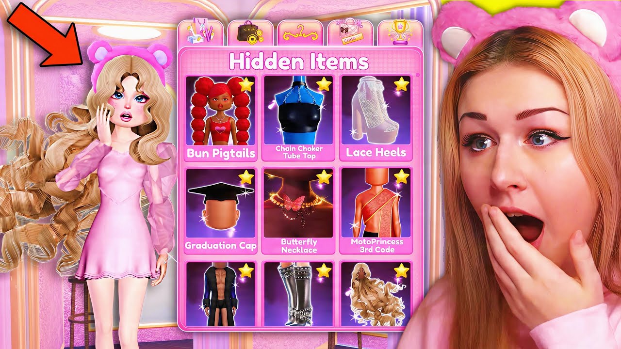 Я нашла СЕКРЕТНЫЕ удаленные ПРЕДМЕТЫ из обновлений DTI! | ROBLOX Dress To Impress