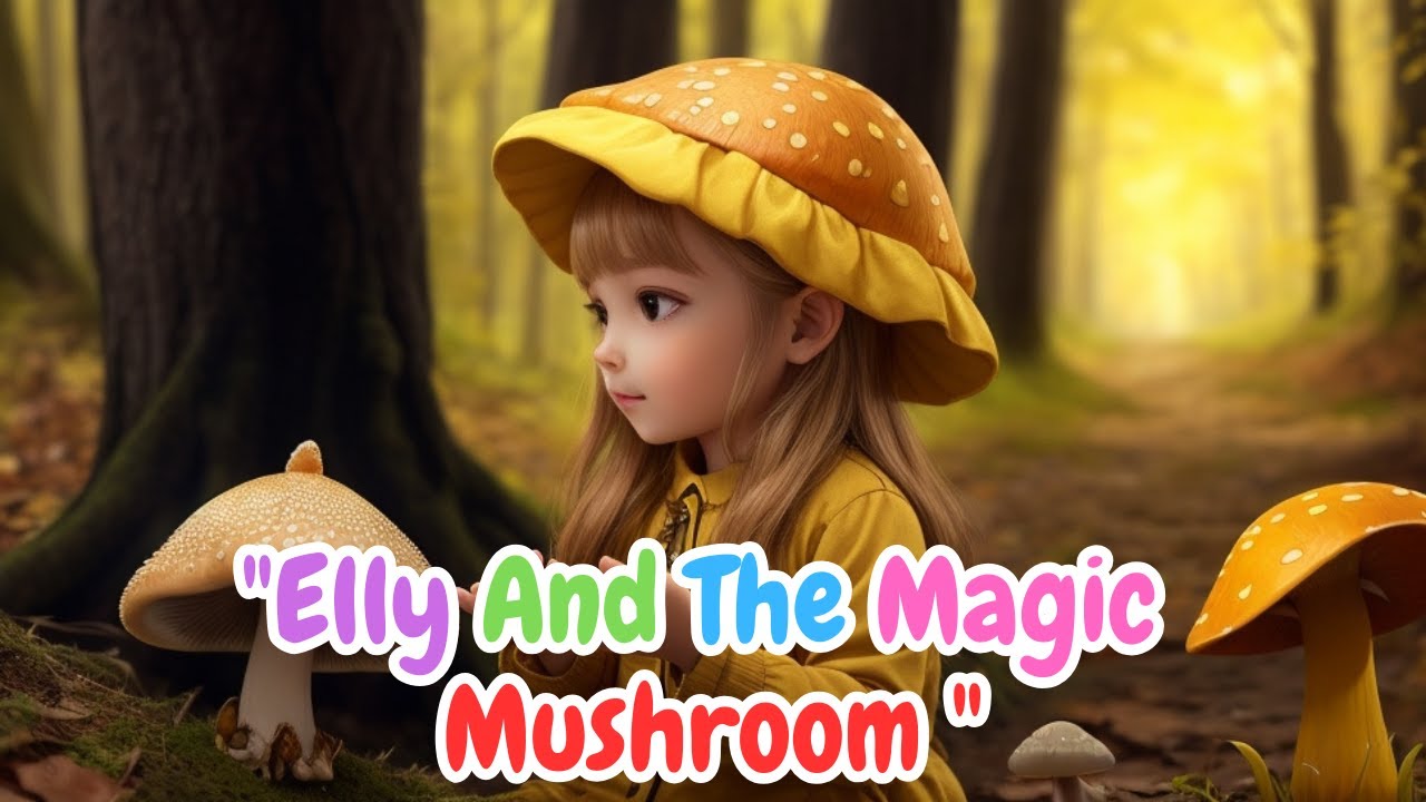 Elly And The Magic Mushroom In English - MORAL STORY FOR KIDS || BEDTIME HUT STORIES - KIDS STORIES
