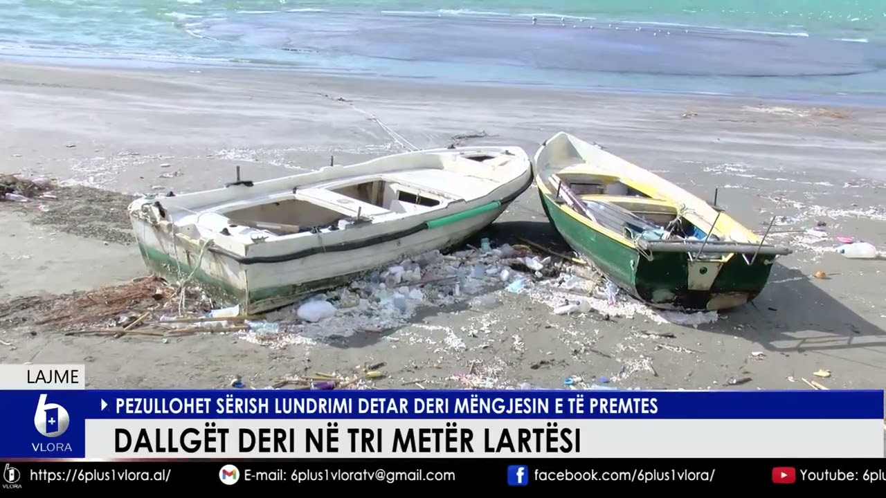 Dallgët deri në tri metra lartësi. Pezullohet sërish lundrimi detar deri mëngjesin e të Premtes