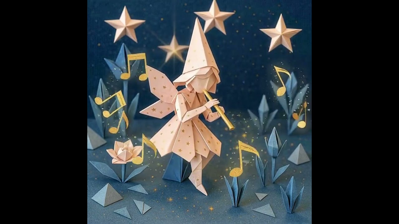 Paper Song | A Midnight Origami Tale of magic #music