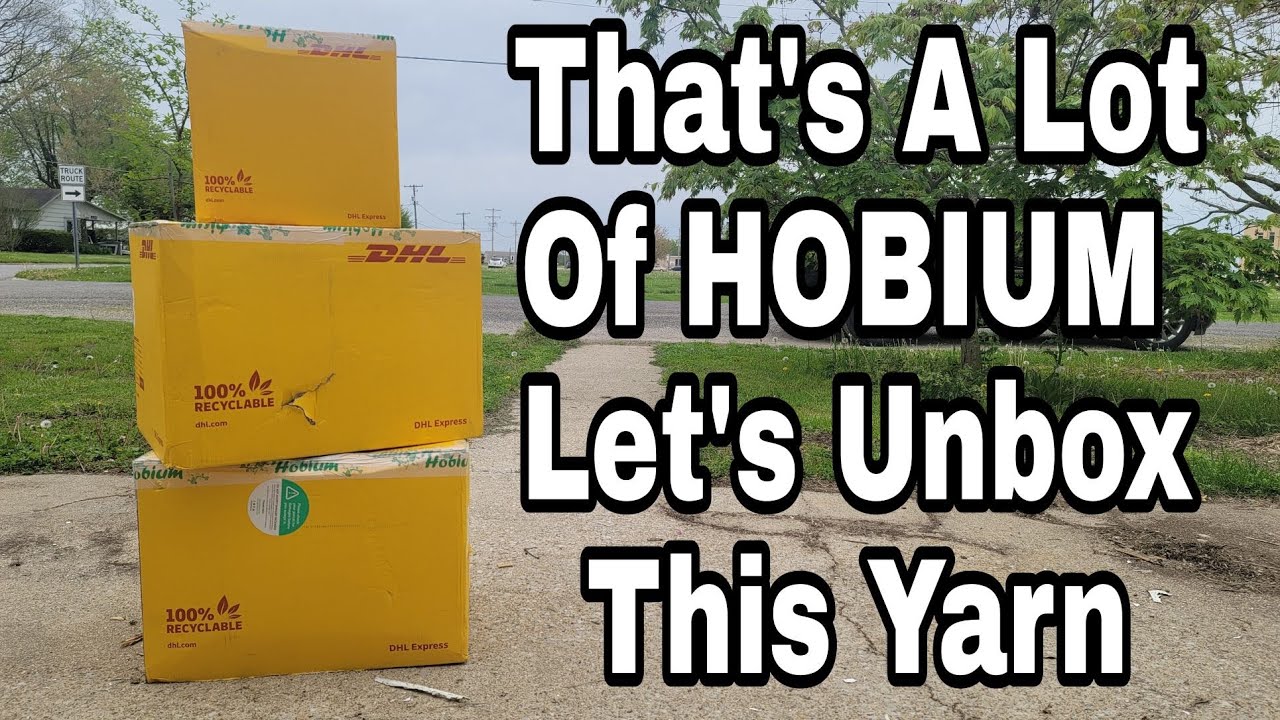HUGE Hobium Yarns Unboxing