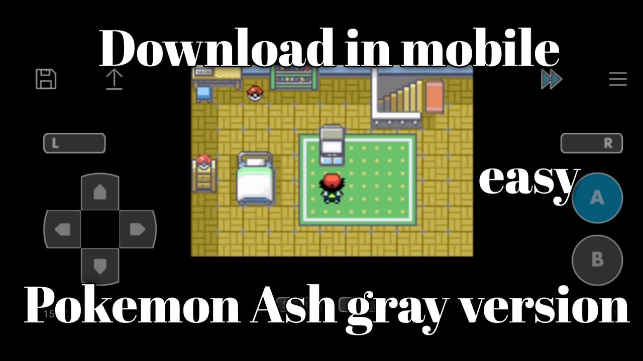 How to download Pokemon Ash gray version in android (Mobile) | Easy