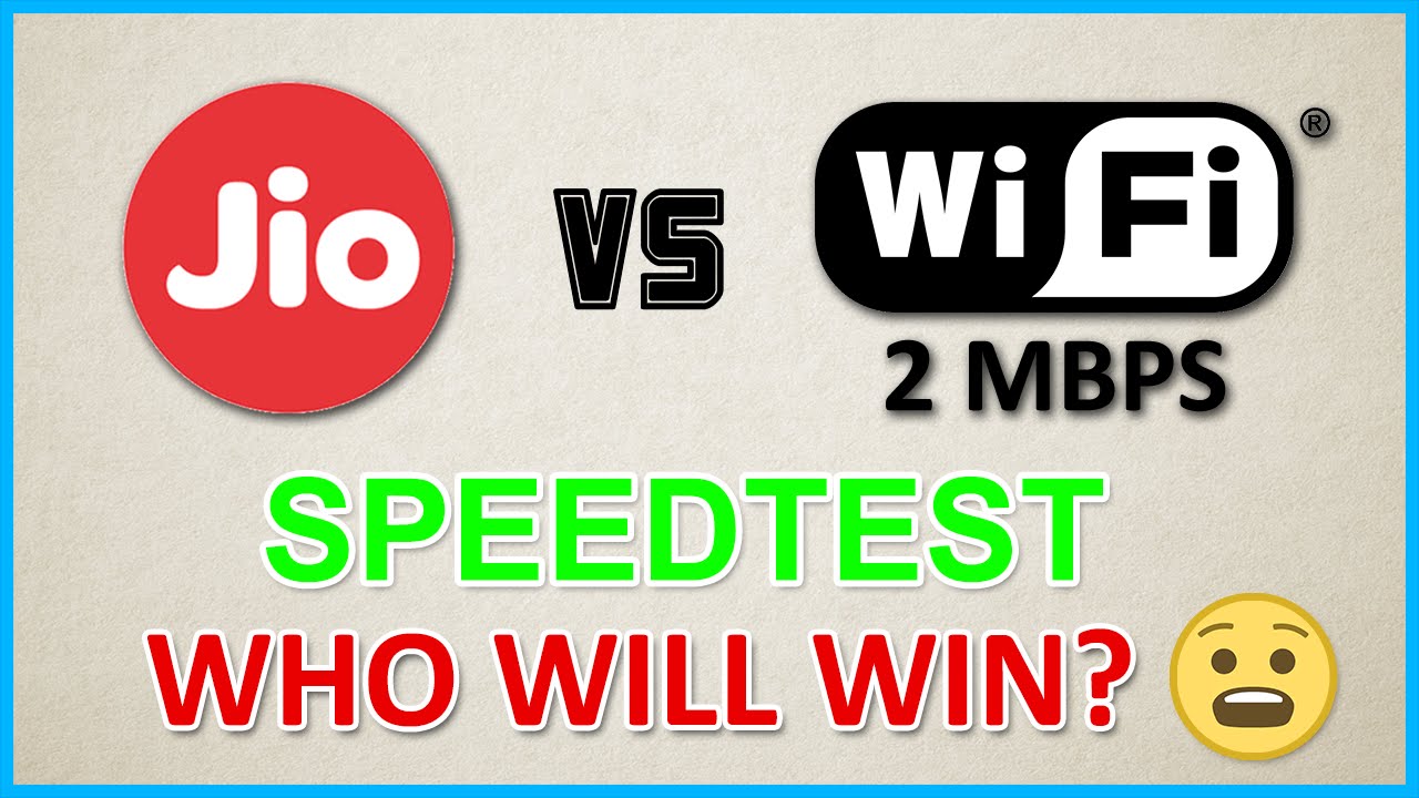 Reliance Jio 4G Data Vs Wifi 2Mbps SpeedTest - WHO WINS?(Youtube,Browsing,Downloading & More)
