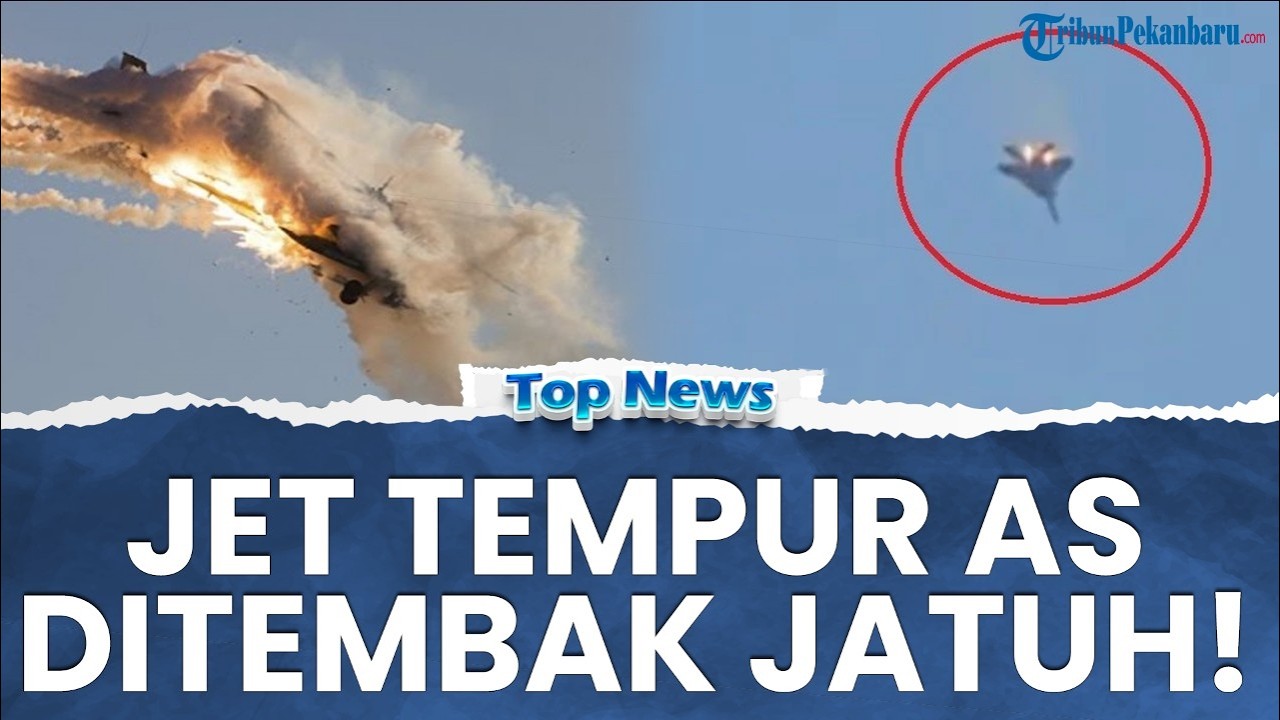 🔴 DETIK-DETIK Jet Tempur AS Ditembak Jatuh! Iran Mengaku Menembak, Muncul Isu Friendly Fire
