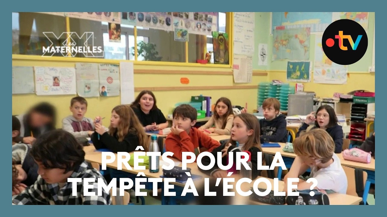 Prêts pour la tempête à l’école ?  - Les Maternelles XXL