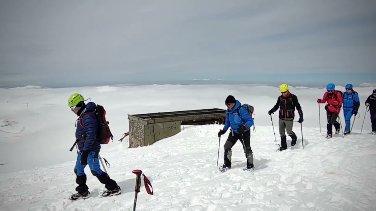 subida invernal al veleta