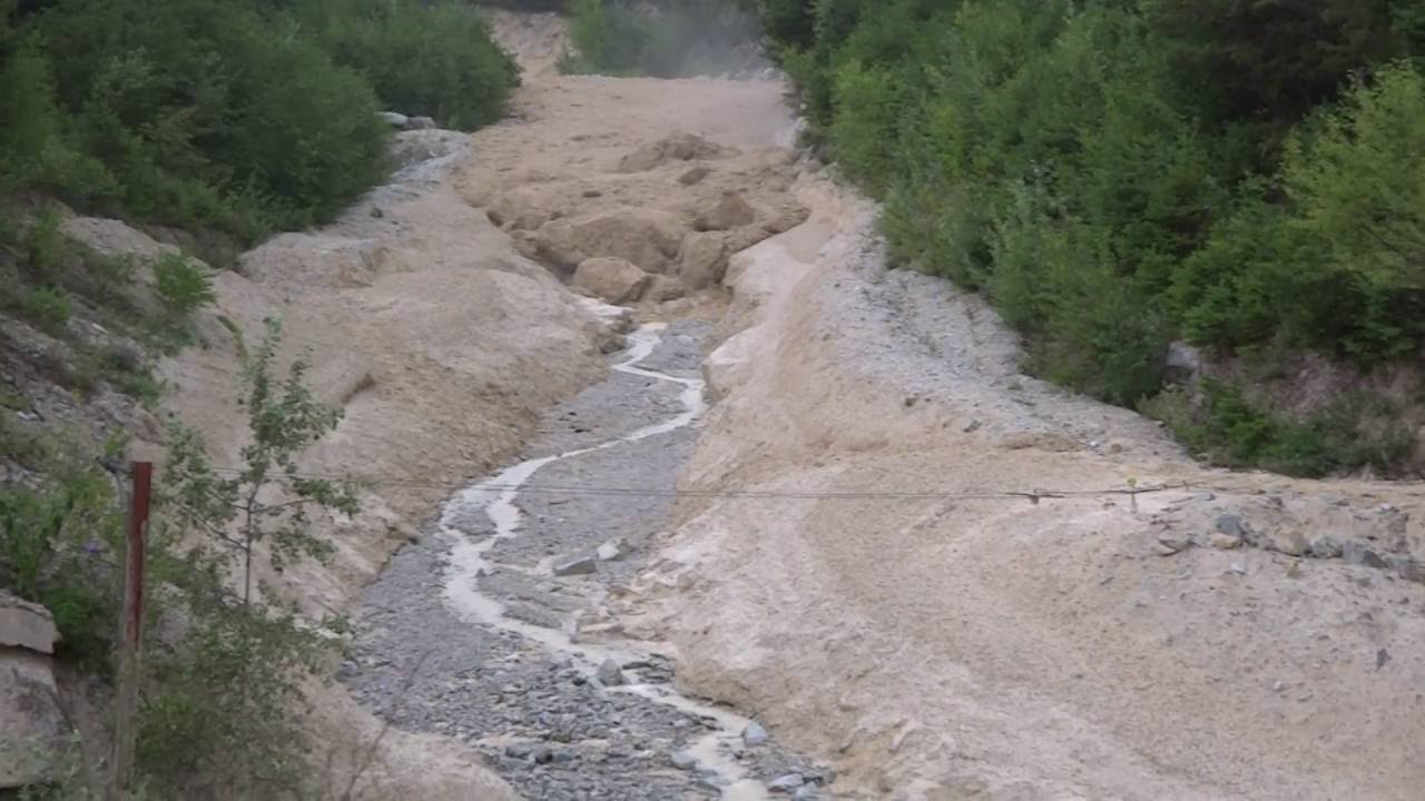 Illgraben 22.07.2016 - lave torrentielle, Murgang, debris flow
