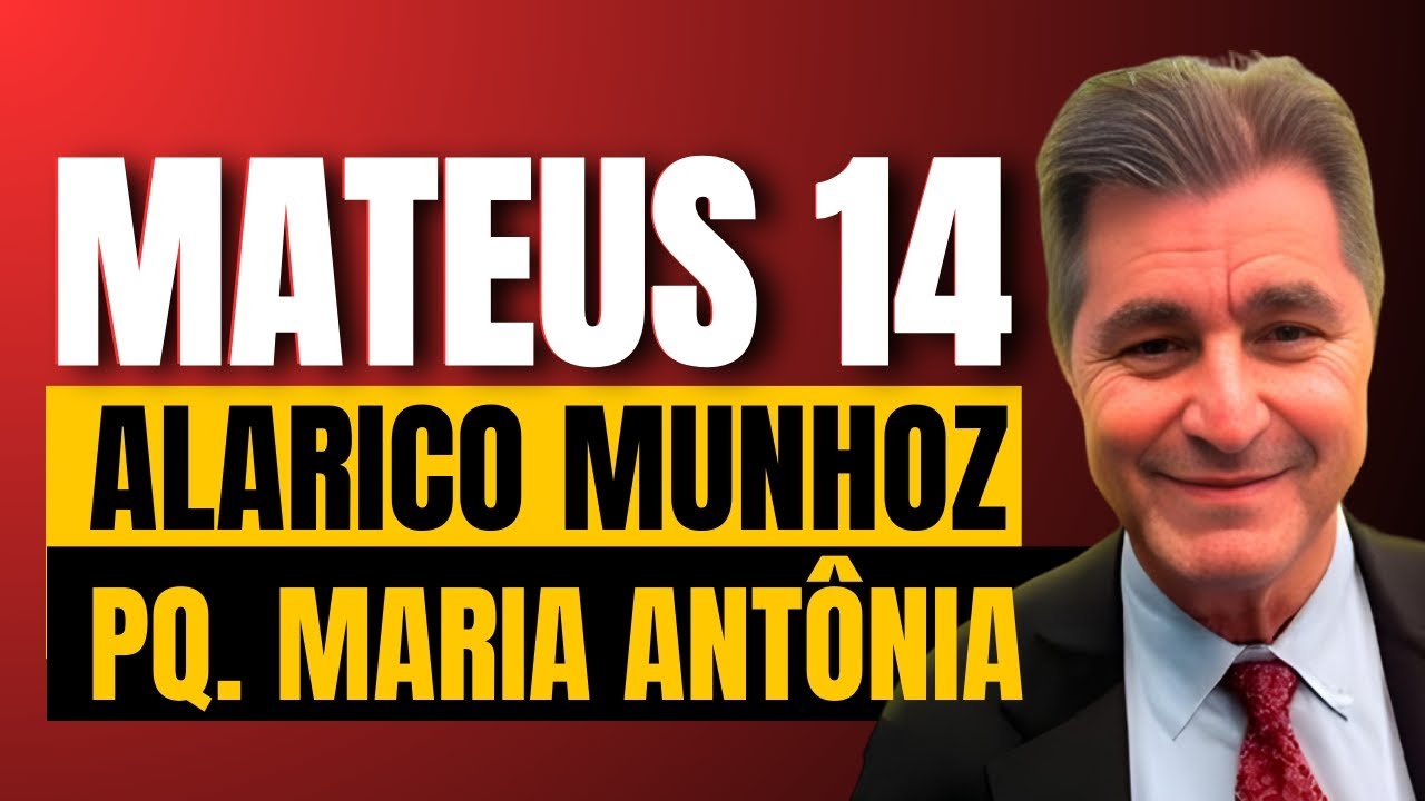 🔥 Irmão ALARICO pregou tudo! Santo Deus! CCB Pq. Maria Antônia • Mateus 14 • Anc. Alarico Munhoz