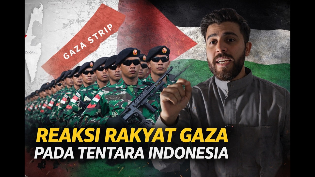 Tentara Indonesia Masuk Gaz*A? Begini Reaksi Sebenarnya dari Rakyat Gaza