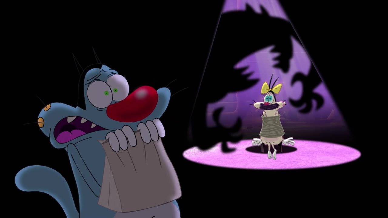 Oggy and the Cockroaches - The haunted house (S04E18) BEST CARTOON COLLECTION | New Episodes in HD