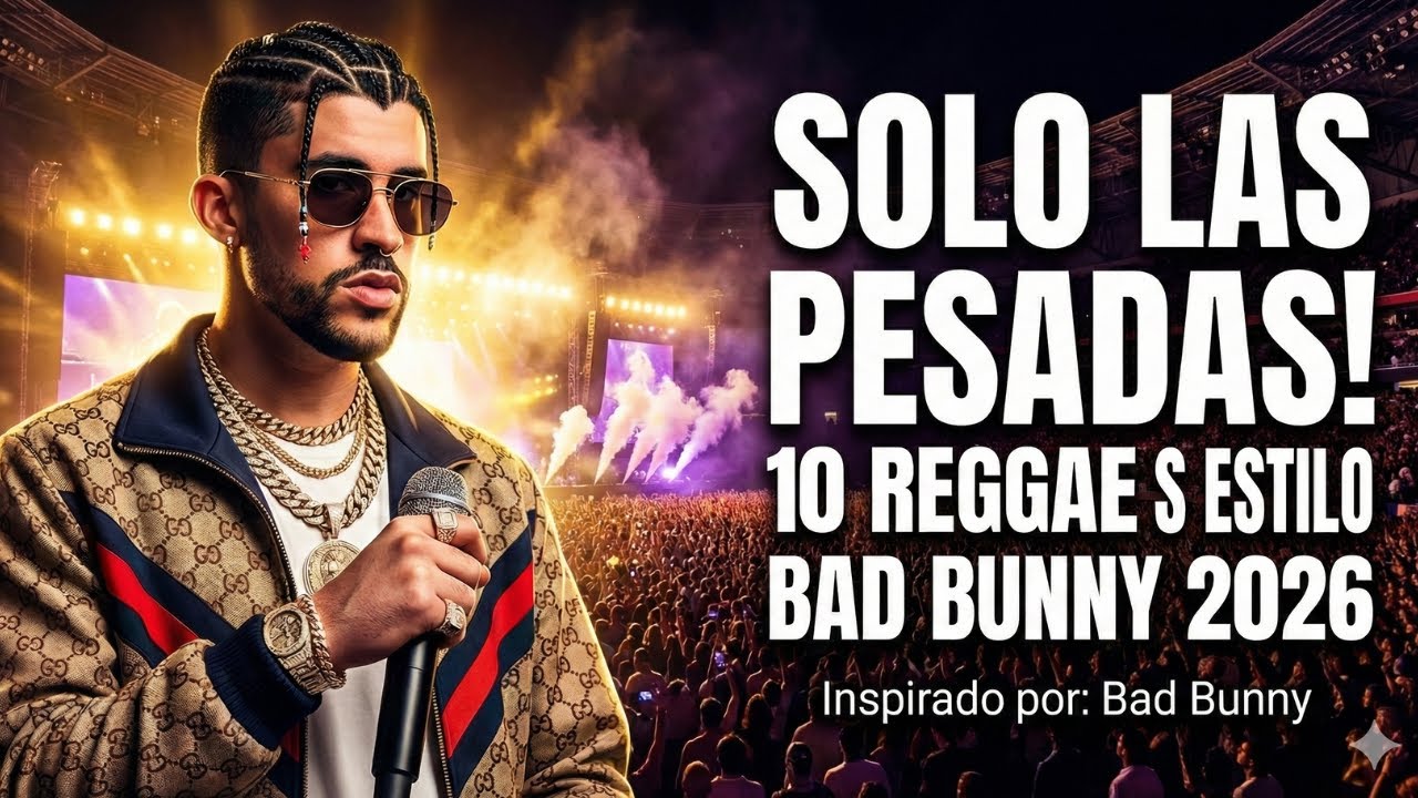 SOLO LAS PESADAS! 10 Reggaetones Inspirado por Bad Bunny 2026 - Mix Perreo Pesado
