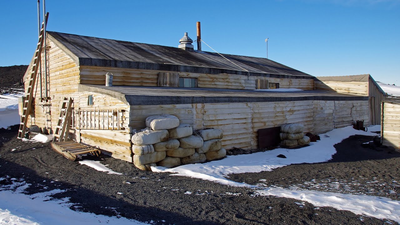 Antarctica–Expedition to the Ross Sea EP6: Mt Erebus & the huts of Shackleton and Scott