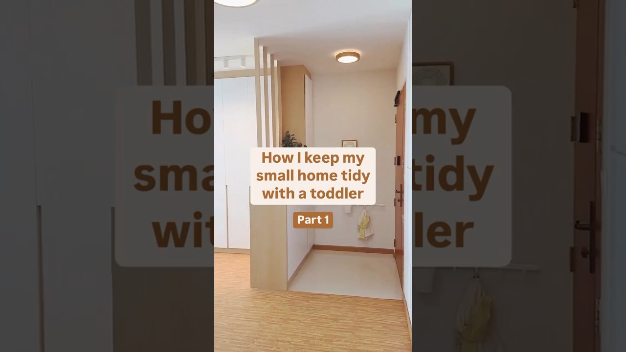 Toy storage ideas in small space 🧸🚂👦🏻 #tidyhome #organization #toddler