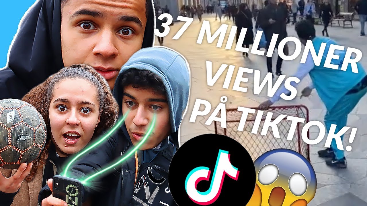 Fodbold TikTok TREND - 100.000 Views CHALLENGE på Strøget!