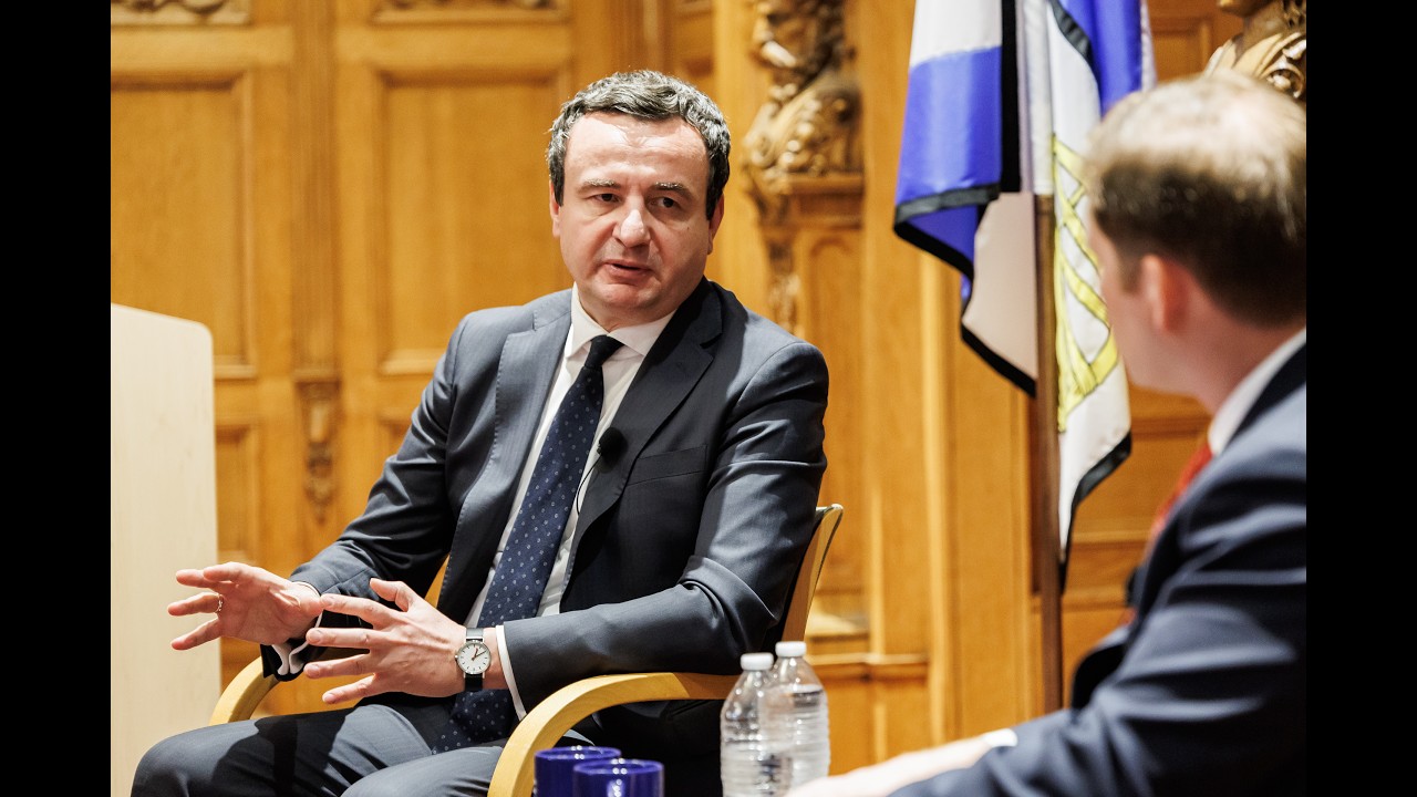 Kosovo 25 years after liberation: Prime Minister Albin Kurti at Yale Jackson