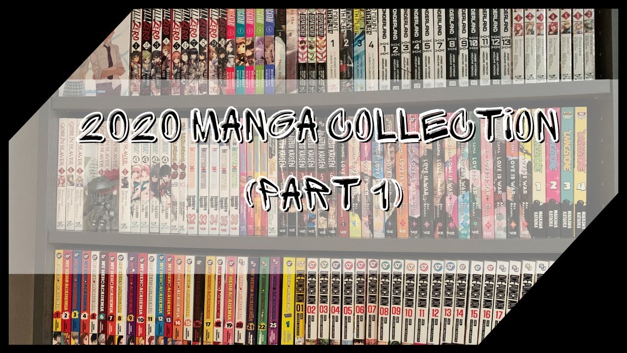 My Complete 2020 Manga Collection | Part 1 (Office Book Shelf)