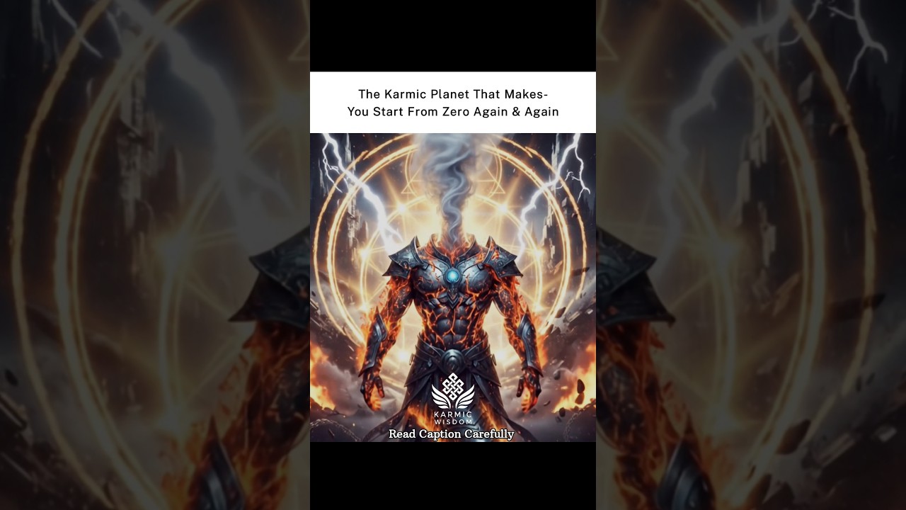 #Ketu: The #karmic #planet that makes you #restart life again & again #karmicwisdom #vedicastrology