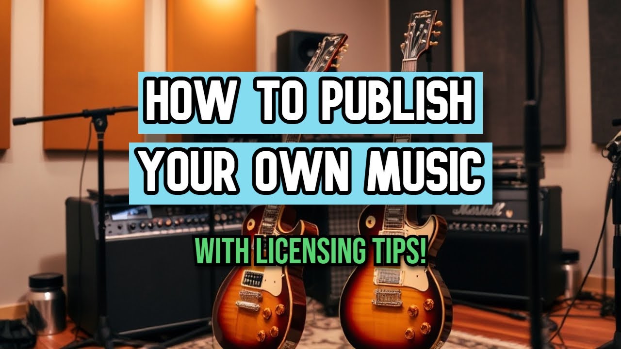 How to Publish Your Own Music (With Sync Licensing Tips, Music Publishing, Releasing Your Music)