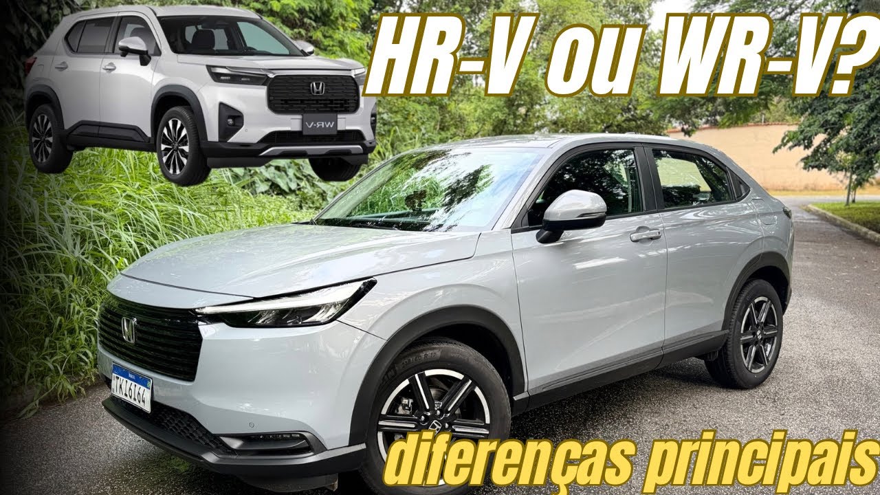 QUAL É O MELHOR? HONDA HR-V EXL 2026 ou HONDA WR-V? Diferenças 