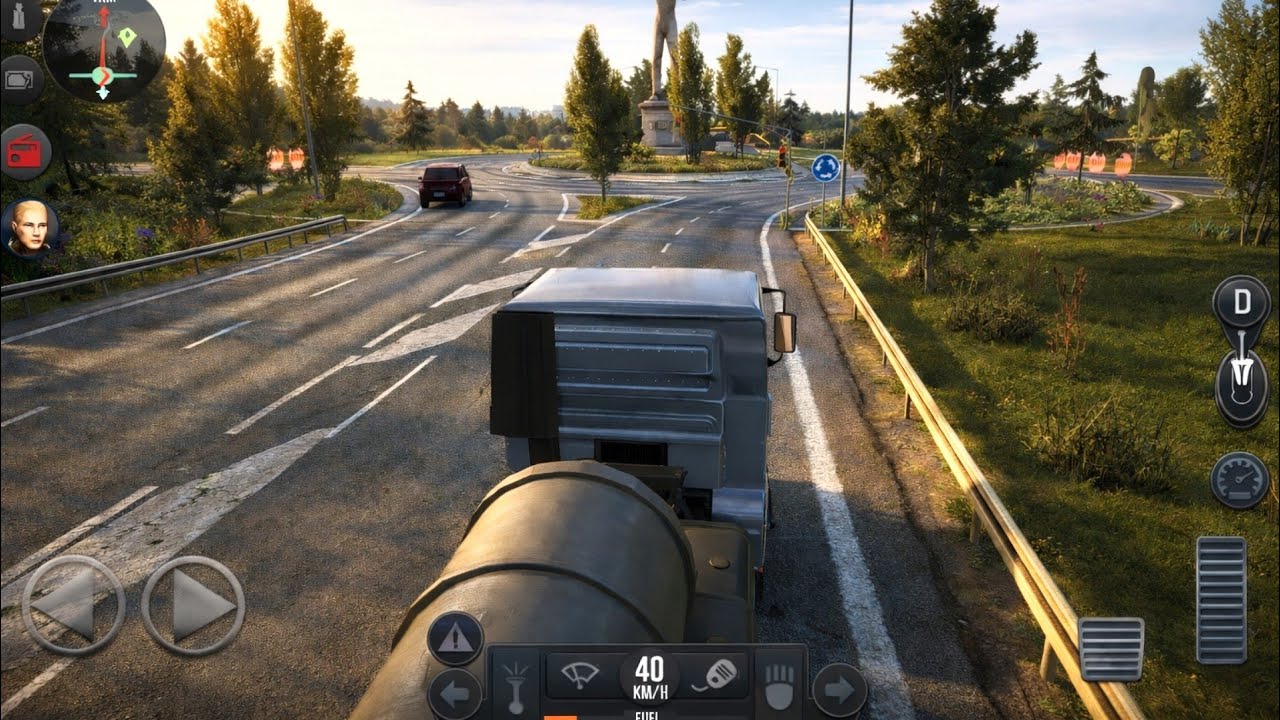 Bus Vietnam Passengers Driving Simulator Can I Control This Heavy Tanker at the Roundabout? 