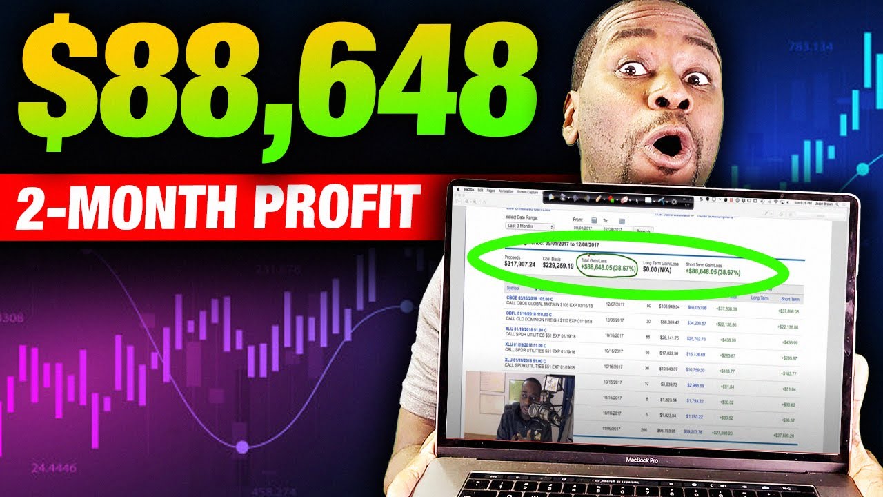 80K Profit in Two Months Trading Stock Options : Case Study