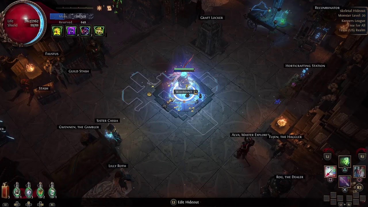 Tornado Shot Fast Map Nuking Deadeye Build PoE [3.27]