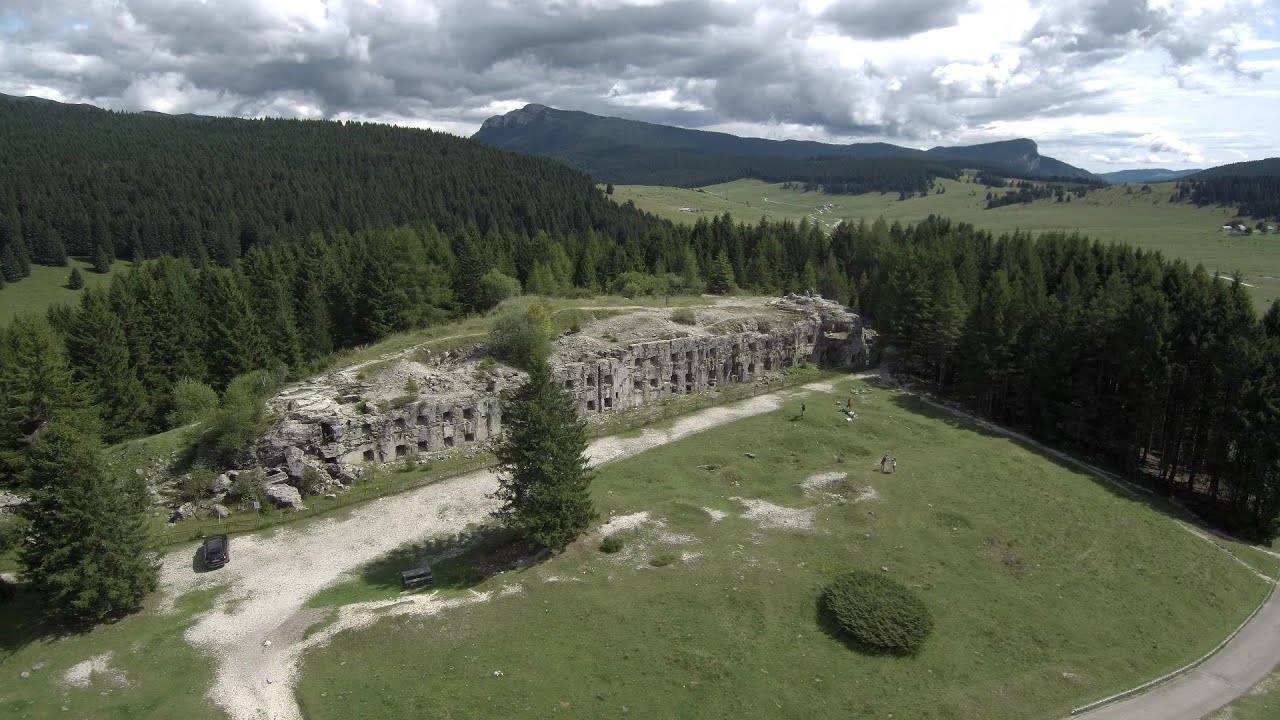 Le fortezze degli altopiani in 4K. 01 Forte Verle