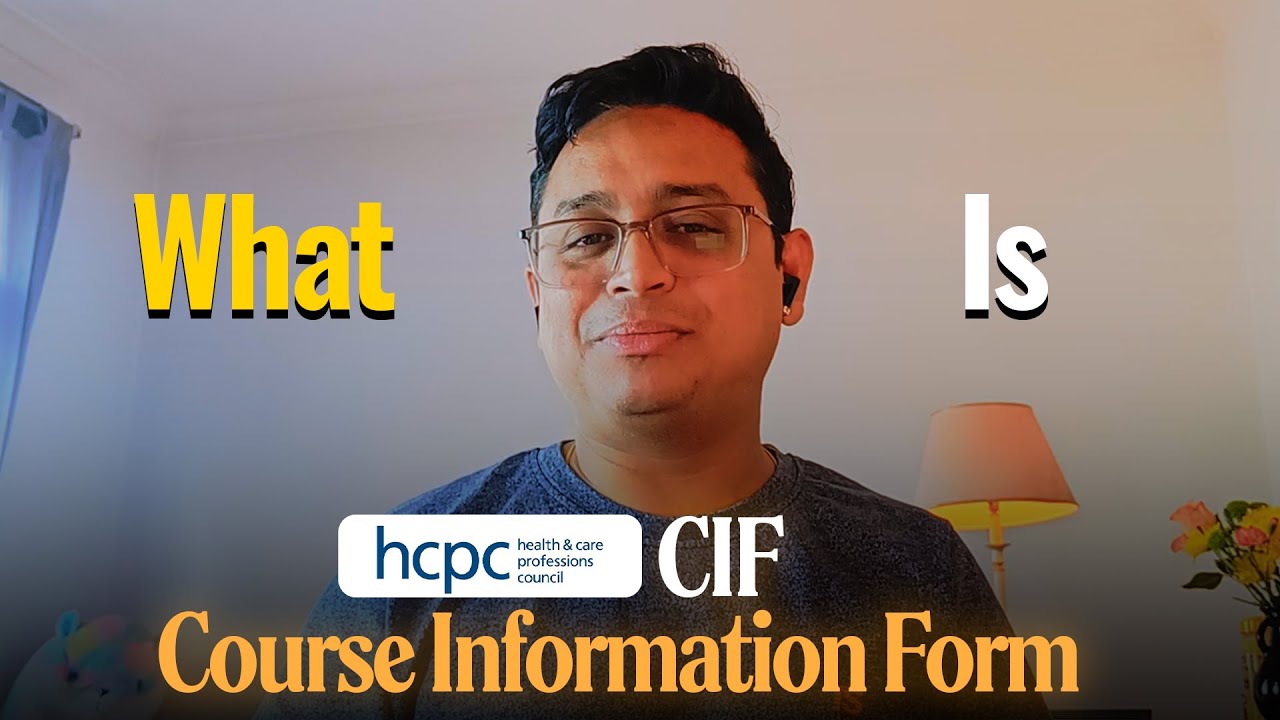 How to Fill HCPC Course Information Form (CIF) Step-by-Step 📝