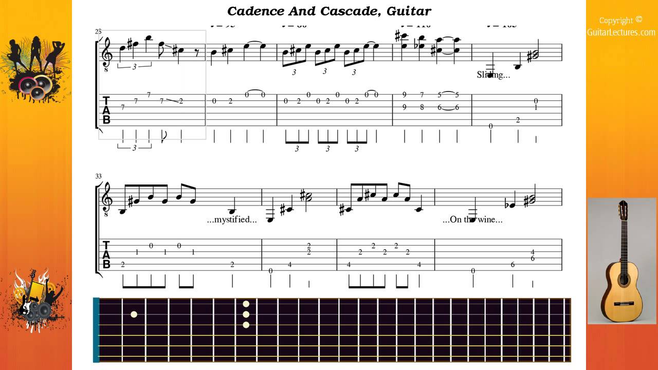 Cadence And Cascade - King Crimson - Guitar